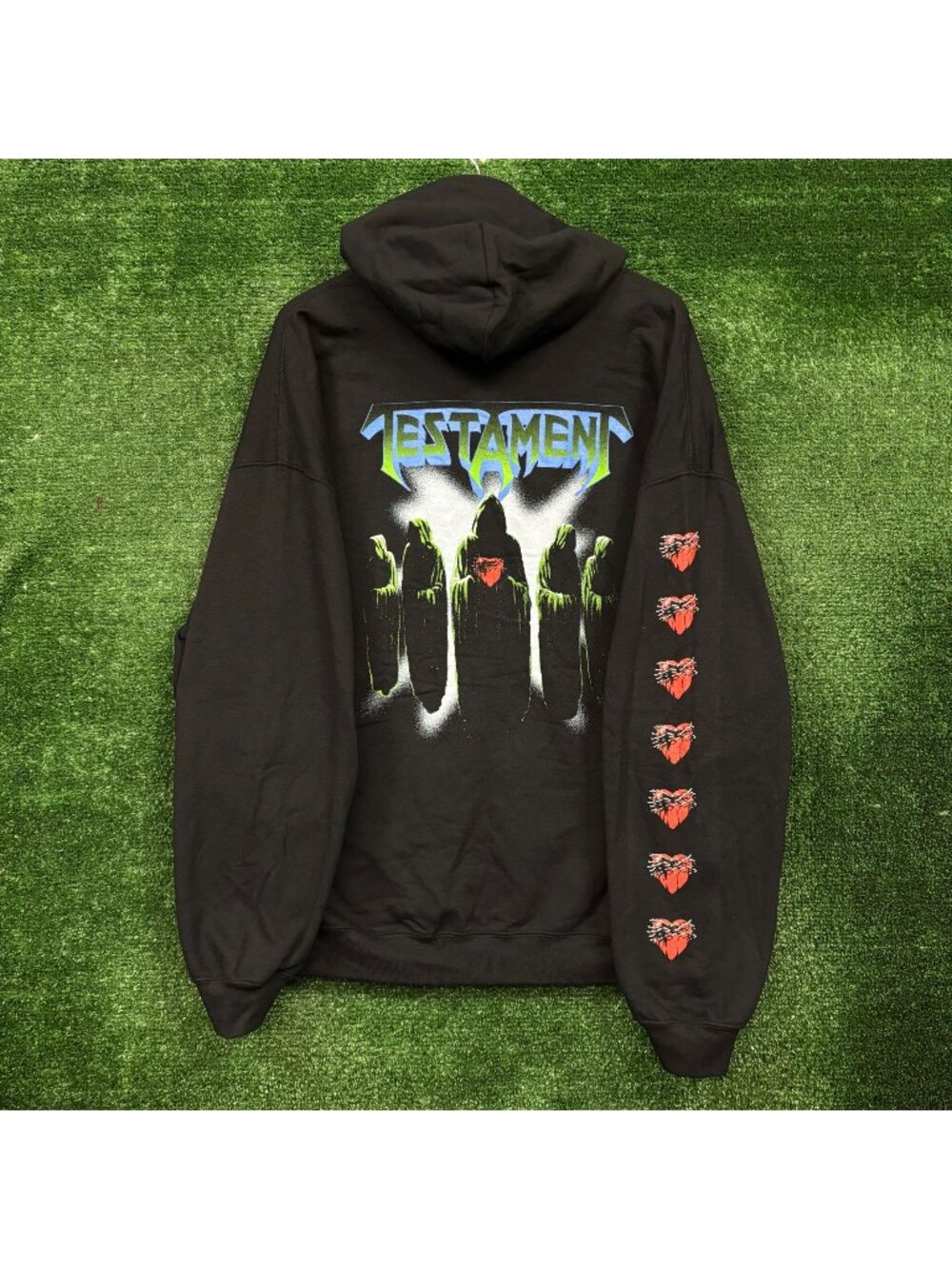 Testament Souls of Black Thrash Metal Band Hoodie Size XXL
